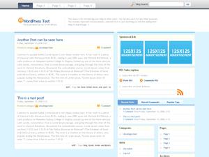 Thème Blue Dream pour WordPress