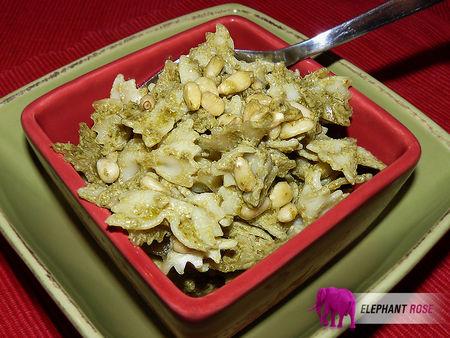 Pâtes au pesto (plus simple, tu meurs !) ensemble