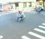 vidéo accident collision moto