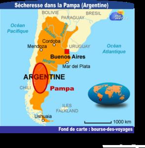 [Argentine] Sécheresse préoccupante dans la Pampa