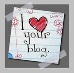 She loves my blog !