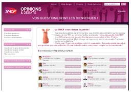 LA SNCF ET LA RATP INNOVENT EN ENGAGEANT LA CONVERSATION AVEC LEURS USAGERS GRÂCE AUX PORTAILS CLIENTS 2.0
