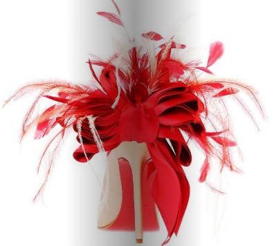 Louboutin ... Escarpins à plumes ou à clous !!! Louboutin ... Escarpins à plumes ou à clous !!!