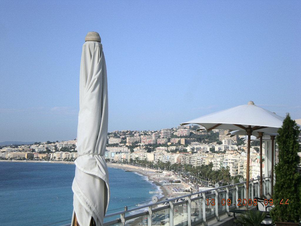 NICE, …. Le 11 septembre 2008… Et le Pape… Nice, et ses palaces