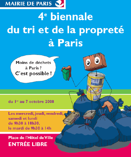 4ème biennale du tri et de la propreté à Paris