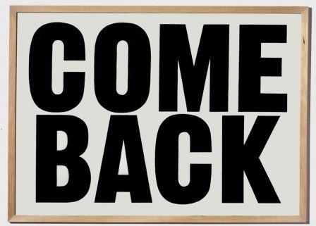 Come back, oct 2008