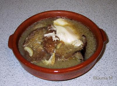 Mes recettes culinaires de fauchée Soupe à l'ail castillane