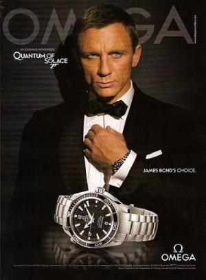 Daniel Craig alias James Bond sexy pour Omega