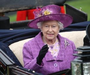 La reine Elizabeth II d'Angleterre 