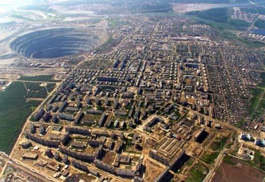 les mines de diamant-2 Les mines les plus profondes dans le monde.