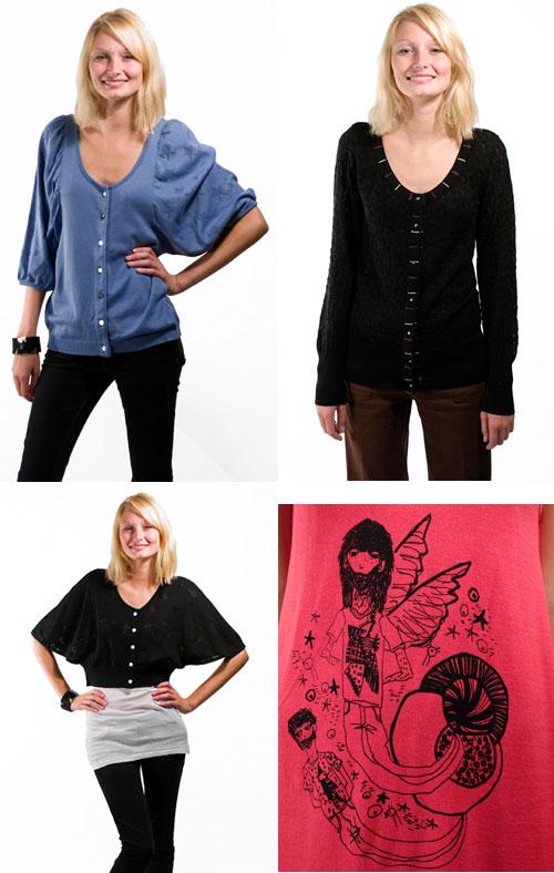 Une petite laine originale ? les gilets Emilie Casiez...