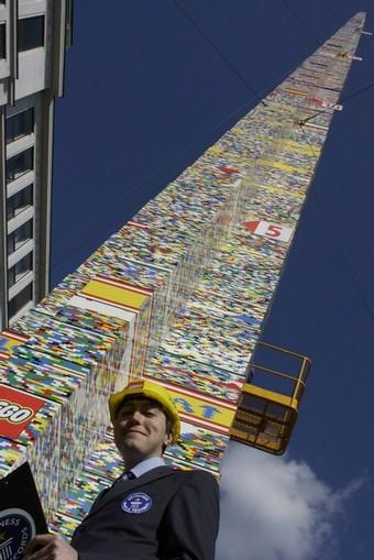 La tour LEGO la plus haute du monde