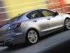 Usage of the picture - LA Autoshow teaser release, recommended for branding purpose (image cropped). Rear 3/4 -7/8 View - NA (US), SDN, SAP, s-GT, LHD, 2.5L, 5EAT, Aluminum Metallic M, Black Leather. Original File name -New_Mazda3_L005_8_V1_NA_SDN_SAP_F6 Usage of the picture - LA Autoshow teaser release, recommended for branding purpose (image cropped). Rear 3/4 -7/8 View - NA (US), SDN, SAP, s-GT, LHD, 2.5L, 5EAT, Aluminum Metallic M, Black Leather. Original File name -New_Mazda3_L005_8_V1_NA_SDN_SAP_F6