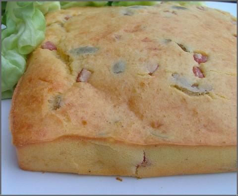 Brownie au jambon & aux olives Brownie au jambon & aux olives
