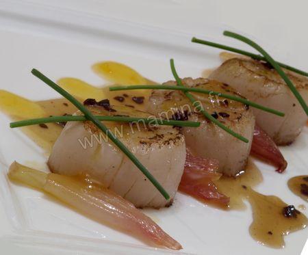 Coquilles Saint Jacques: agrumes et grué de cacao, une recette inspirée de Christian Têtedoie SJ_ET_GRUE2