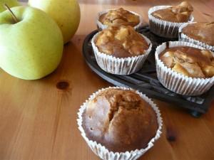 Muffins flocons d’avoine pommes d’automne