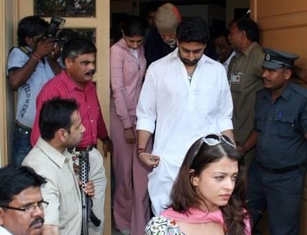 Amithab Bachchan un anniversaire à l'hopital