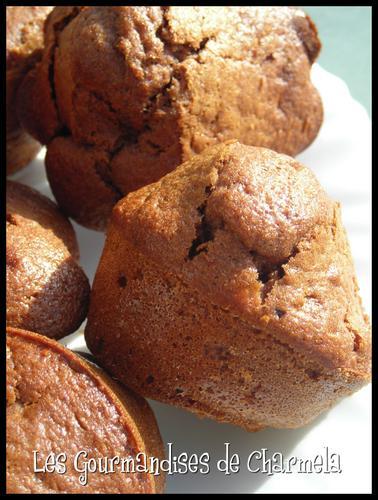 Muffins Chocolat, Noix de Pécan et Miel