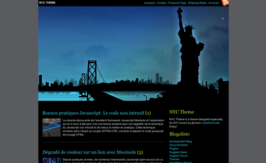 NYC WordPress Theme