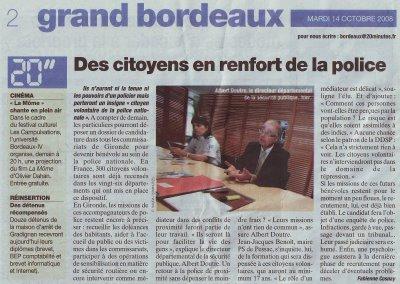 Où l'on apprend que l'on va pouvoir baver dans le civil !