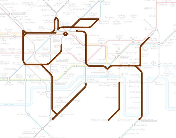 Les animaux du métro de Londres