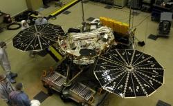 Phoenix Mars Lander bientôt détruite par l'hiver arctique sur Mars Phoenix Mars Lander