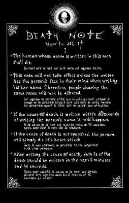 La Saga DEATH NOTE