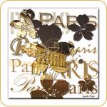 Les Nouveautés de Lynda Tableau sur cuir Paris passion (reproduction)