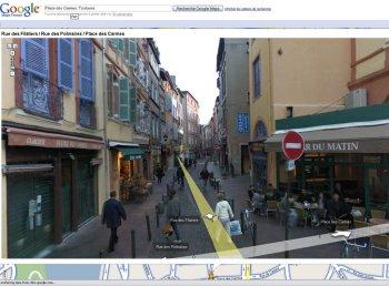 Toulouse en 3D dans Google