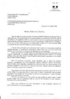Enquête après la distribution d'un faux lié au fichier Edvige