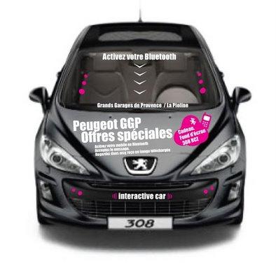 Peugeot run interactive campaign with BlueTouchCommunication