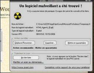 Bon ! la journée commence bien : chaque fois que j'arrive...