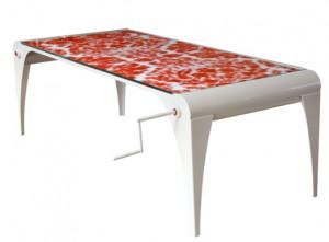 nobody & co studio design, scroll table
