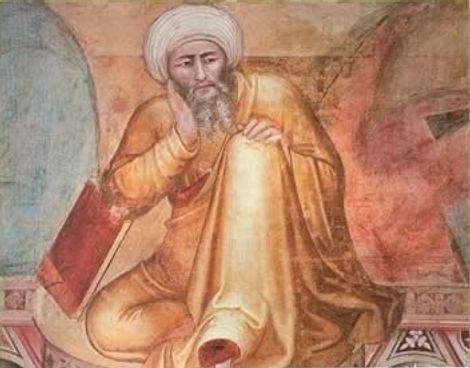 Averroes, philosophe, théologien islamique, juriste, mathématicien et médecin arabe né à Cordoue en 1126 (Wikipédia).