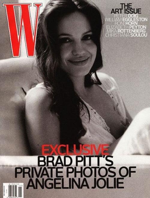 Angelina Jolie photographiée par Brad Pitt
