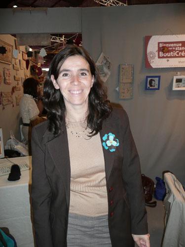 Bilan du salon des loisirs créatifs de Cergy et photos des ateliers ! atelier initiation feutrine