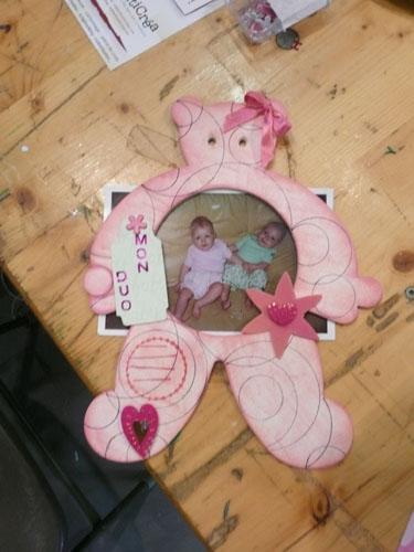 Bilan du salon des loisirs créatifs de Cergy et photos des ateliers ! atelier initiation scrapbooking