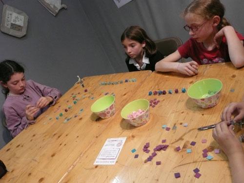 Bilan du salon des loisirs créatifs de Cergy et photos des ateliers ! atelier initiation enfant