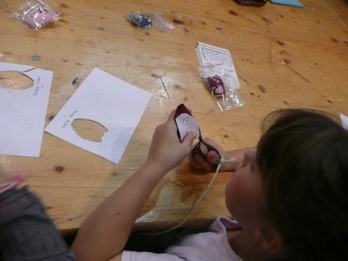 Bilan du salon des loisirs créatifs de Cergy et photos des ateliers ! atelier initiation enfant
