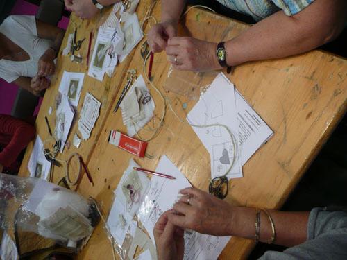 Bilan du salon des loisirs créatifs de Cergy et photos des ateliers ! atelier initiation patchwork