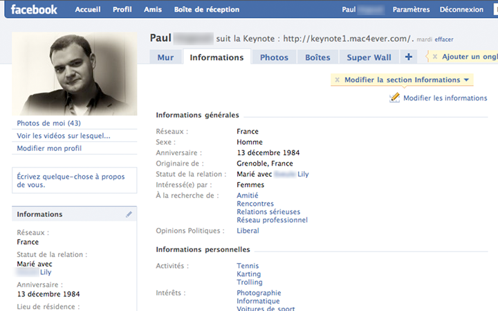 Facebook et les com’s sur ce blog : Marre !