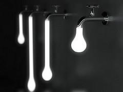 Lampes robinets