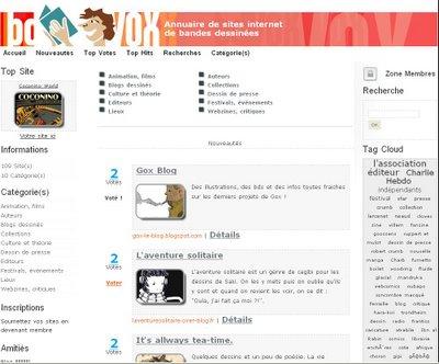 Viendez voter pour mon blog