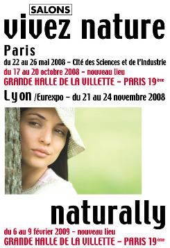 Salon Vivez Nature Paris à La Villette du 17 au 20 Octobre