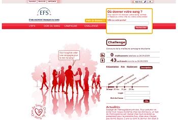 EFS : campagne marketing de sensibilisation « Bloody Game » EFS – Bloody Game