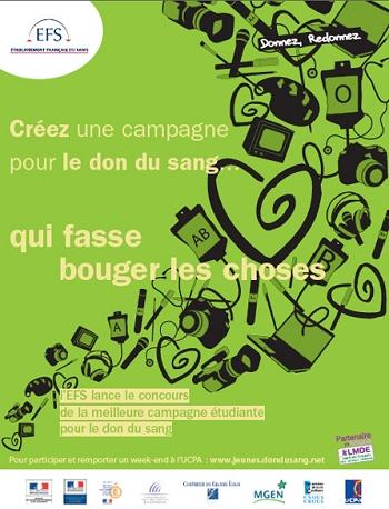 EFS : campagne marketing de sensibilisation « Bloody Game » EFS – Image campagne Bloody Game