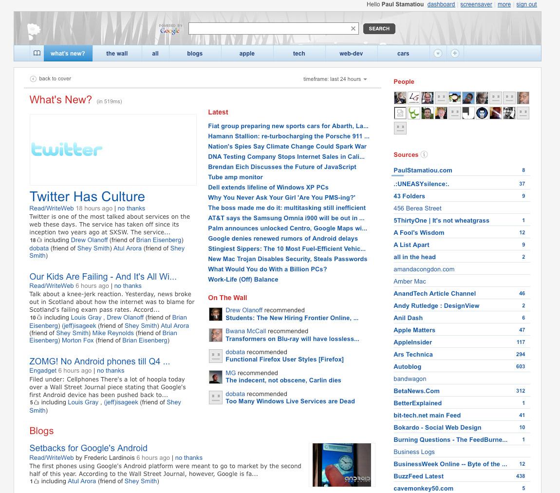 :: Google Reader sous Feedly, une solution prometteuse ::