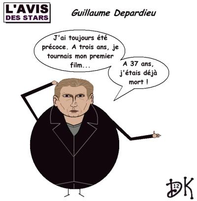 L'avis des Stars : Guillaume Depardieu