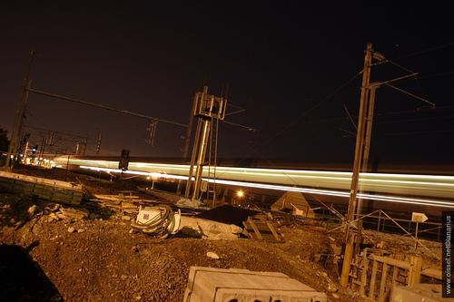 Le chantier du pont SNCF (12 oct.)