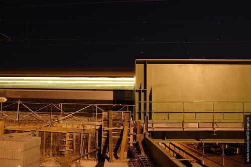 Le chantier du pont SNCF (12 oct.)
